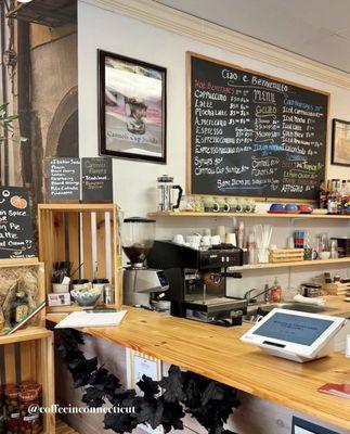 Be sure to try their coffee and desserts! @coffeeinconnecticut