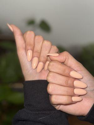 Acrylic fill / gel polish