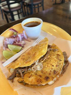 Birria tacos