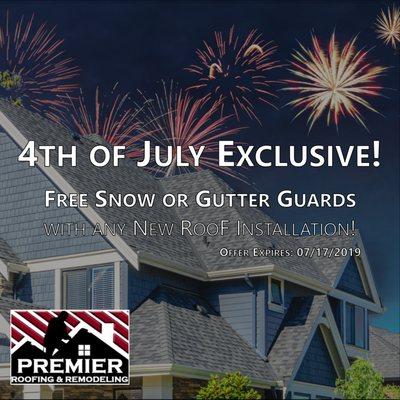 4th of July Exclusive Promo!