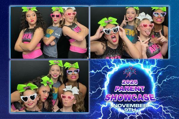 Cheerleading showcase