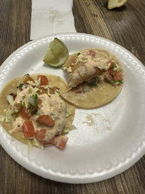 Fish taco Wednesdays, tacos were pretty good especially for the 1.50$ price