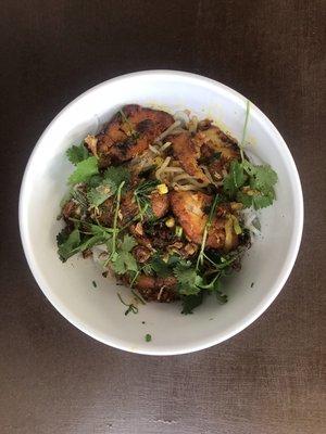 turmeric fish noodle