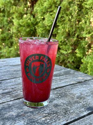 House made berry lemonade