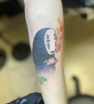 no face tattoo