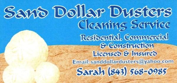Sand Dollar Dusters Cleaning Service