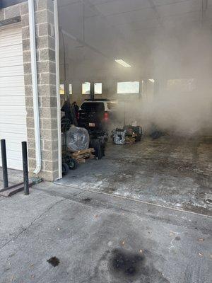 My engine after going to this business