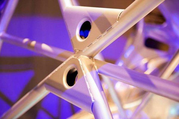 Lucid Air Alpha Speed Car X Bar close up