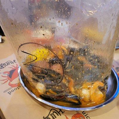 1 lb. Black Mussels 1 lb. Shrimp No Head Corn on the Cob Potatoes. Create your own