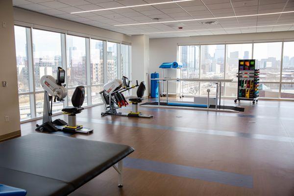 RUSH Specialty Hospital therapy gym