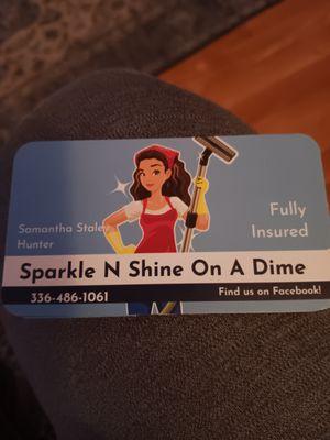 Sparkle N Shine On A Dime