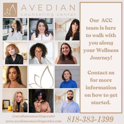 Our ACC team is here to walk with you along your Wellness Journey!