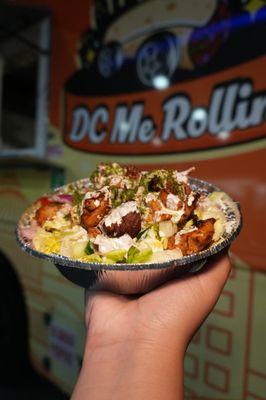 Chicken tikka rice bowl