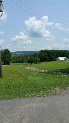 View at top of ~Camp Hickory Hill~