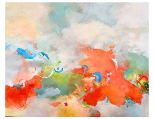 Fixation 48x60 (sold) but it's one of our favorites so we had to post it!