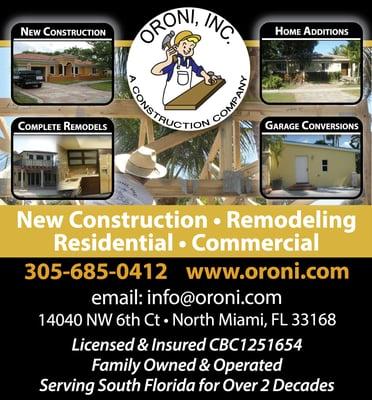 Oroni Inc