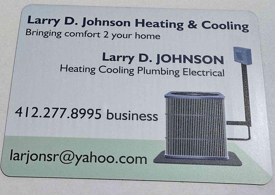 Larry D Johnson Heating and Cooling