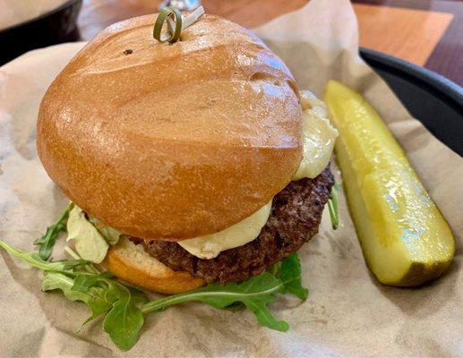 Ahmboorger is still delicious! Pickle is too!