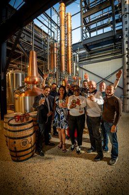 Team at Shankar Distillers