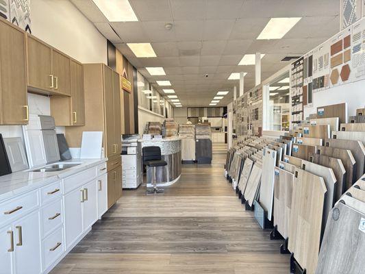 Showroom of Betterhome Materials.