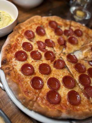 Vodka & pepperoni pizza