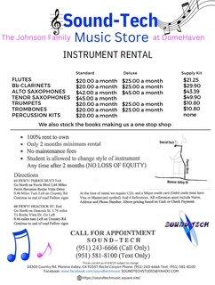 Sound-Tech Audio Production Instrument Sales