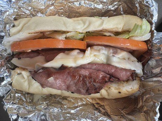 Pastrami sub (hot sub)