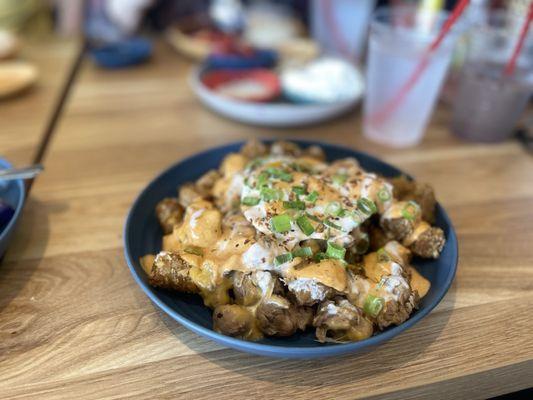 Loaded umaga potatoes