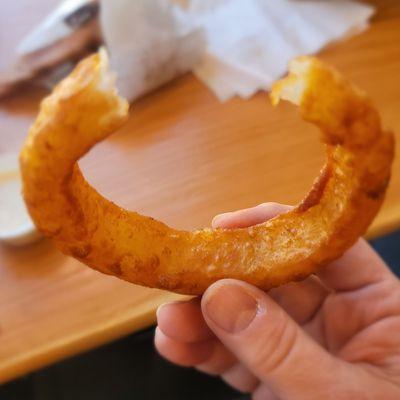 Giant onion ring!