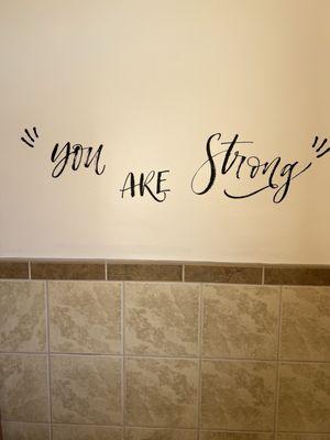 Message in the ladies room