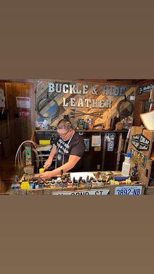 Steve putting in work!