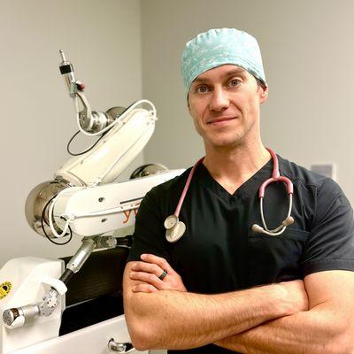 Dr. Kroum Dimitrov, robotically- assisted dental implant surgery