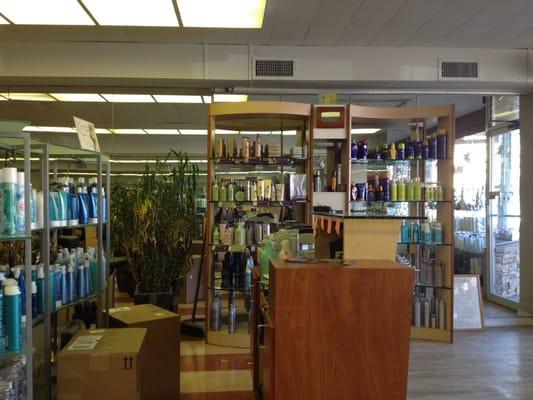 Merchandise and front desk