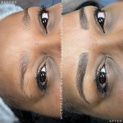 Microblading for life Lasts 1-2 years . Hyper realistic look.