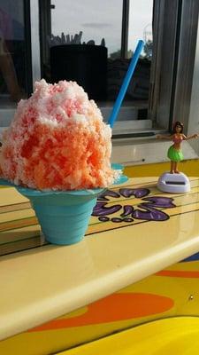 Flavors imported from Hawaii and made with pure cane sugar!