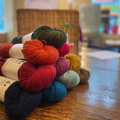 Kelbourne Woolens - Scout yarn pyramid
