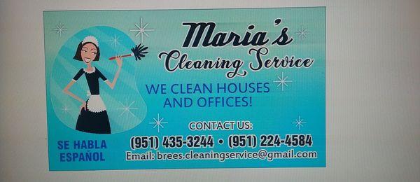 Maria’s Cleaning Service