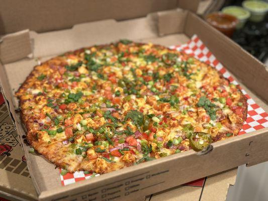 Paneer Tikka Pizza Gluten Free Large Pizza