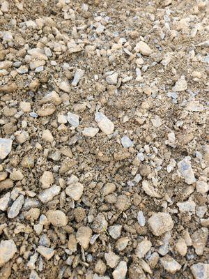 Picked up 4 yardsnof 3/4 minus. Should have been called 3/4 and dirt.. worst rock I have ever seen. Complained and I got flipped off. B,S.