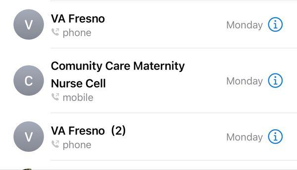 On Monday March 31, 2025 - I left the Palm clinic and asked VA to change my doctors.