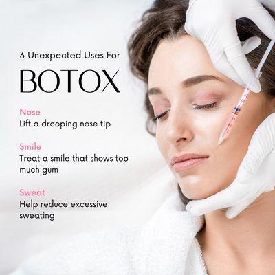 Unexpected uses for Botox