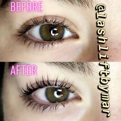 All natural lashes!