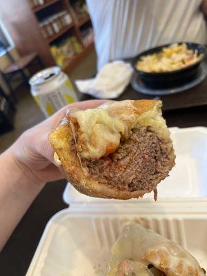 Hot Italian Beef Sandwich.