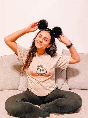 My design that he fixed, screen printed, and delivered to me! :)