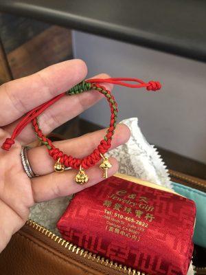 24k bracelet for my baby