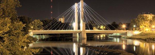 Updated lighting for the Lane Ave Bridge