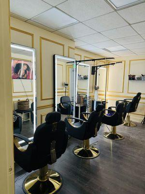 2 Floor Salon overlooking the Boutique
