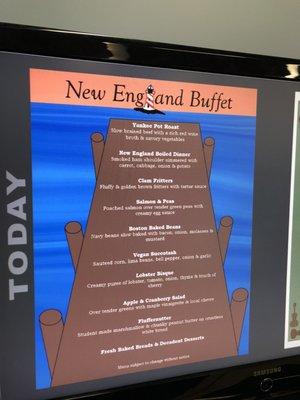 During second semester, there's a weekly lunch served and cooked by students, on Thursday's and Friday's. Its $5 per person for the buffet