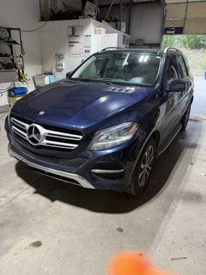 Recent Chip repair 2016 Mercedes