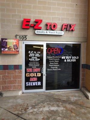 EZ to Fix Jewelry & Watch Repair Store Front next to Thousand Oaks HEB